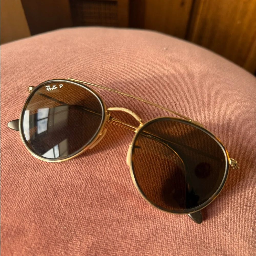 Ray-Ban Round Sunglasses Polarized 51mm - Picture 3 of 8